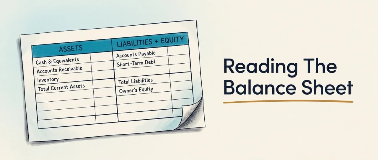 Understanding the Balance Sheet in Scale B.O.S.S.